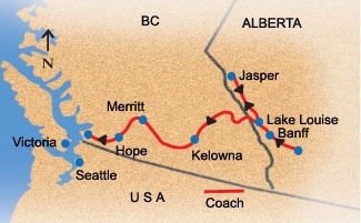 5-day Canadian Rockies from Calgary to Vancouver