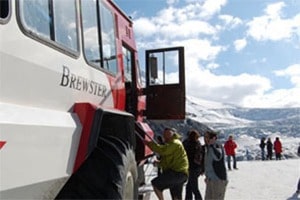 Ice Explorer tour in the Jasper National Park