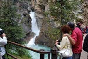 Johnston Canyon in the Canadian Rockies