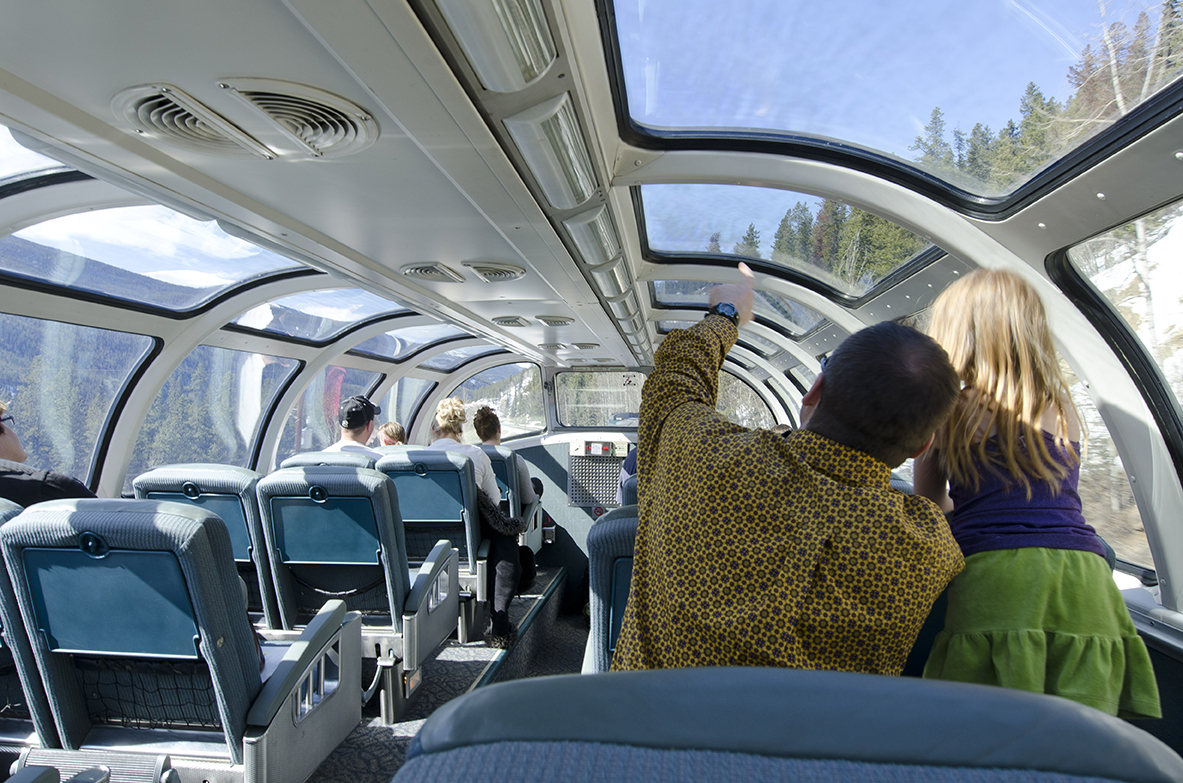 Skyline Dome car - VIA RAIL