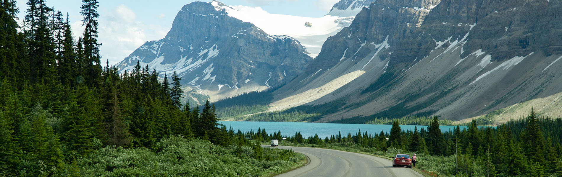 Jasper to Banff Icefield Parkway drive