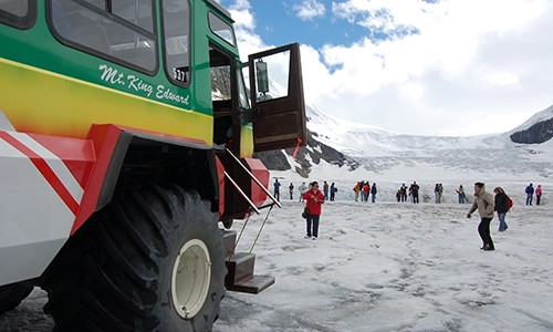 Ice Explorer tour on Columbia Icefields