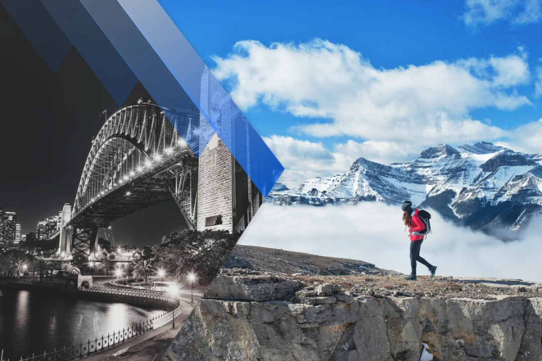 Australia to Canadian Rockies